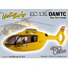 EC001 - EC-135 OAMTC Fixed Gear Glass Fiber Fuselage - 450 class