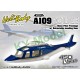 AG002 - Agusta A109 Police Glass Fiber Fuselage with Retractable Landing Gear - 450 Class