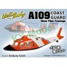 AG005 - A109 Coast Guard Fixed Gear Glass Fiber Fuselage - 450 Class