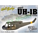 UH001 - Bell UH-1B Glass Fiber Fuselage - 600 Class