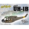 UH001 - Bell UH-1B Glass Fiber Fuselage - 600 Class