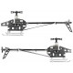 CX600E-FBL-KIT - CX 600E Pro Flybarless Torque Tube Version Helicopter Kit