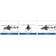 HB-WF001 - Airwolf 500 - Train d'atterrisage rétractable - Fuselage Fibre de verre