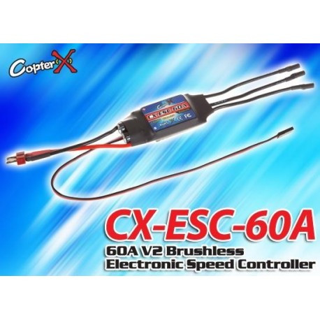 CX-ESC-60A - 60A V2 Brushless Electronic Speed Controller
