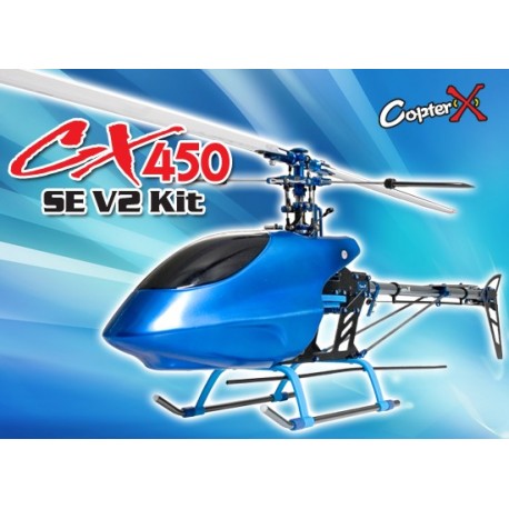 CopterX CX450SE V2 Kit CARBONE ALU
